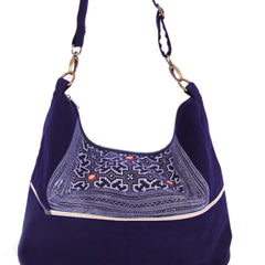 Hand-Woven Brocade Crossbody Bag