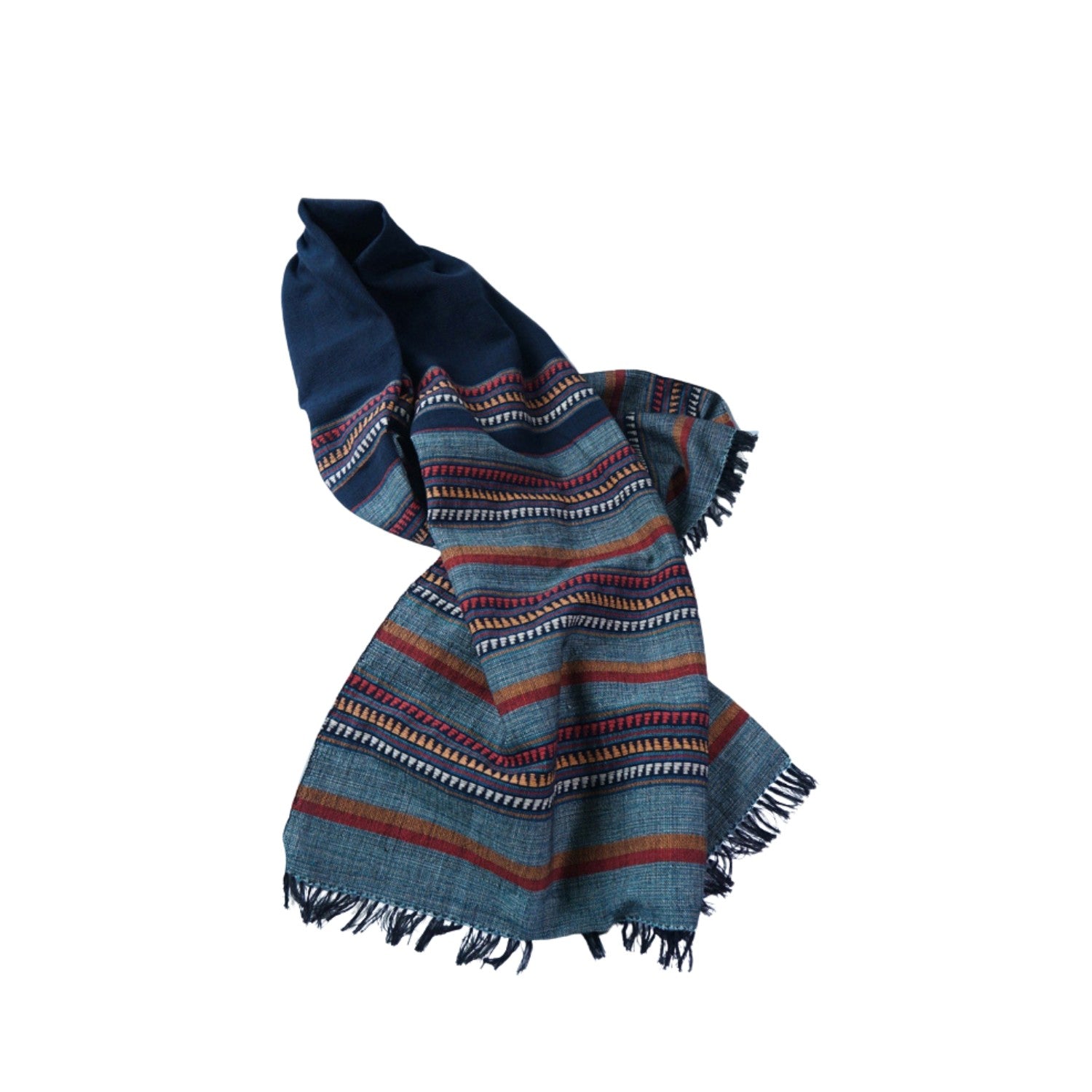 Hand-Woven Brocade Scarf