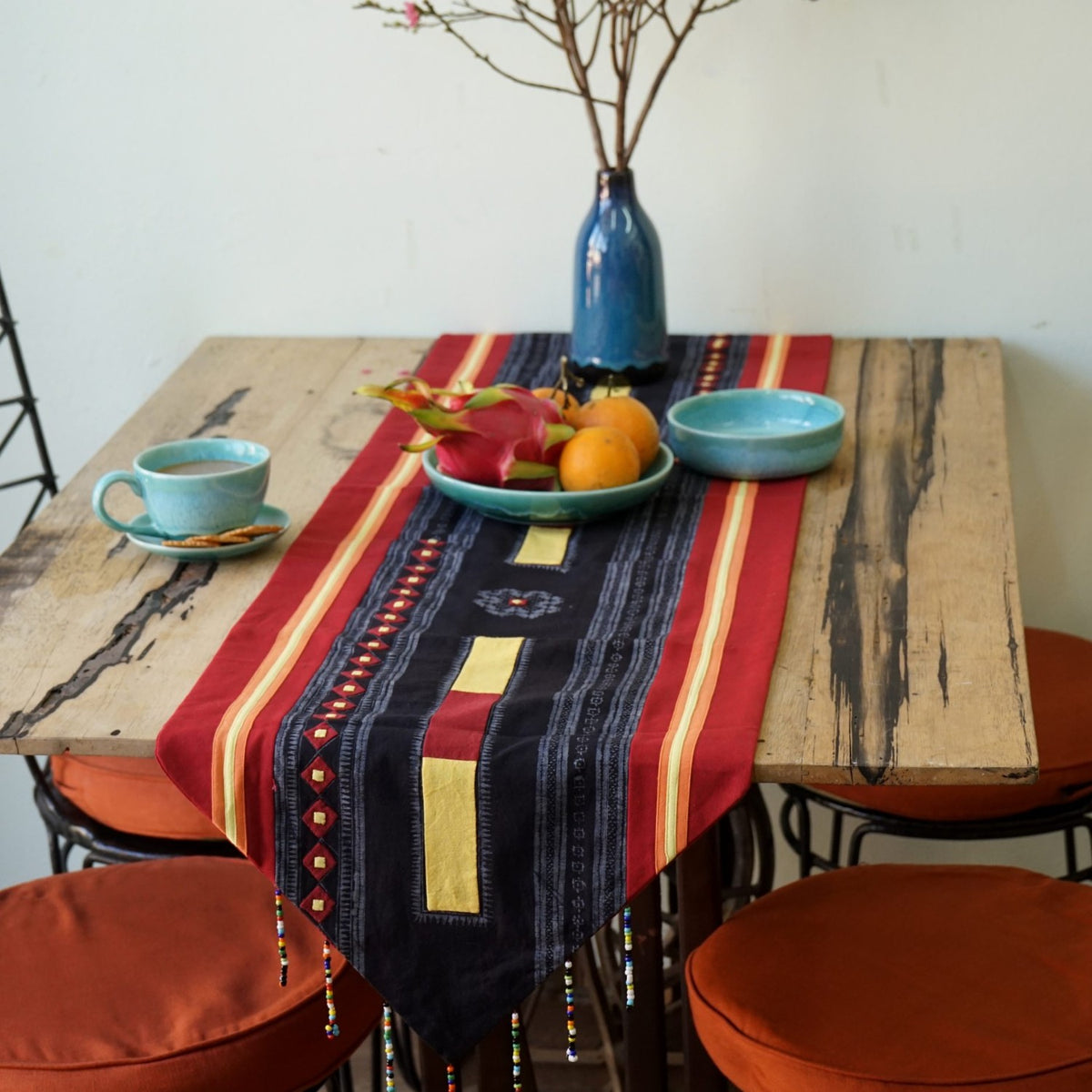 Hand-Woven Brocade Tablecloths