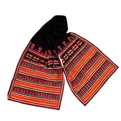 Hand-Woven Ethnic Brocade Scarf