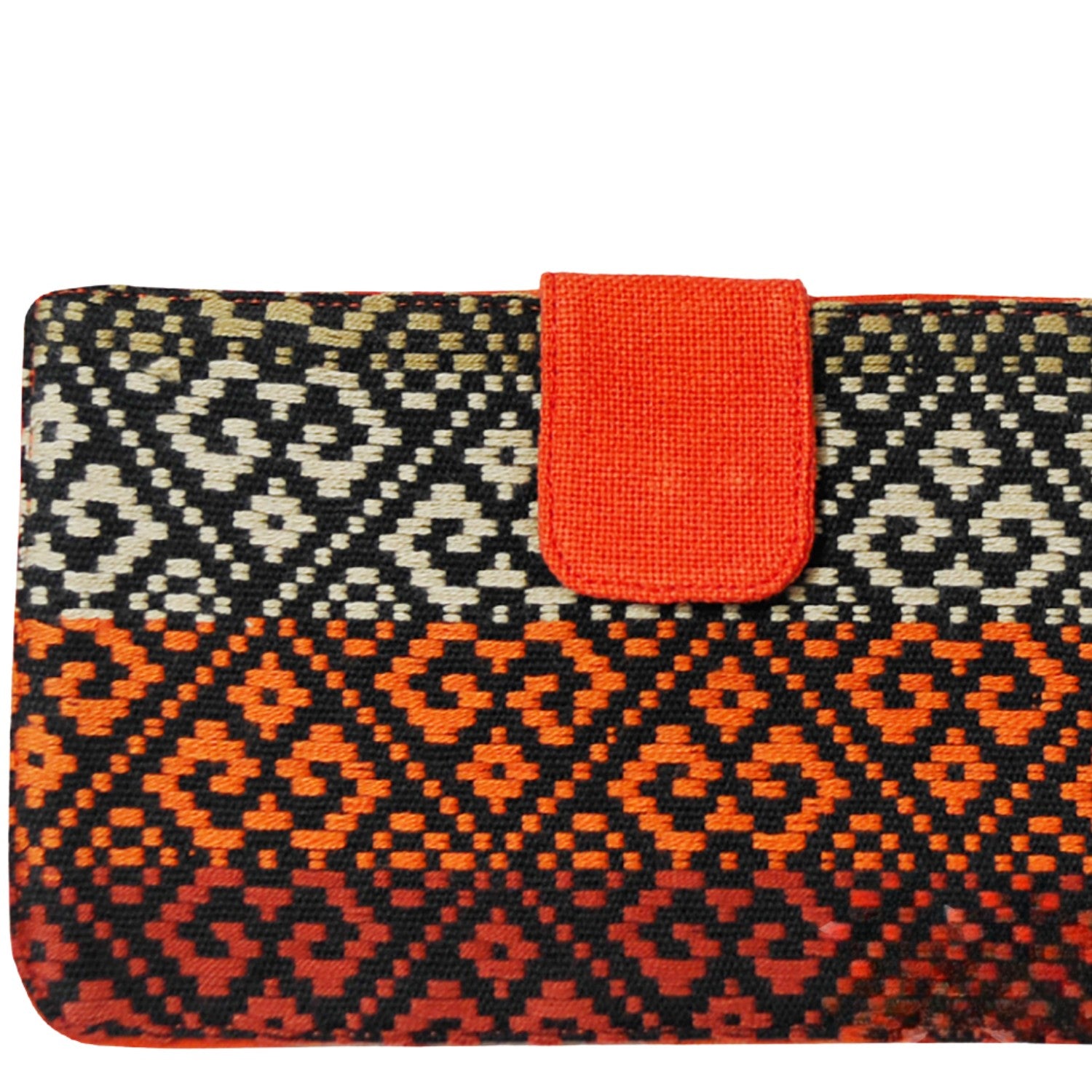 Hand-Woven Brocade Phone Bag