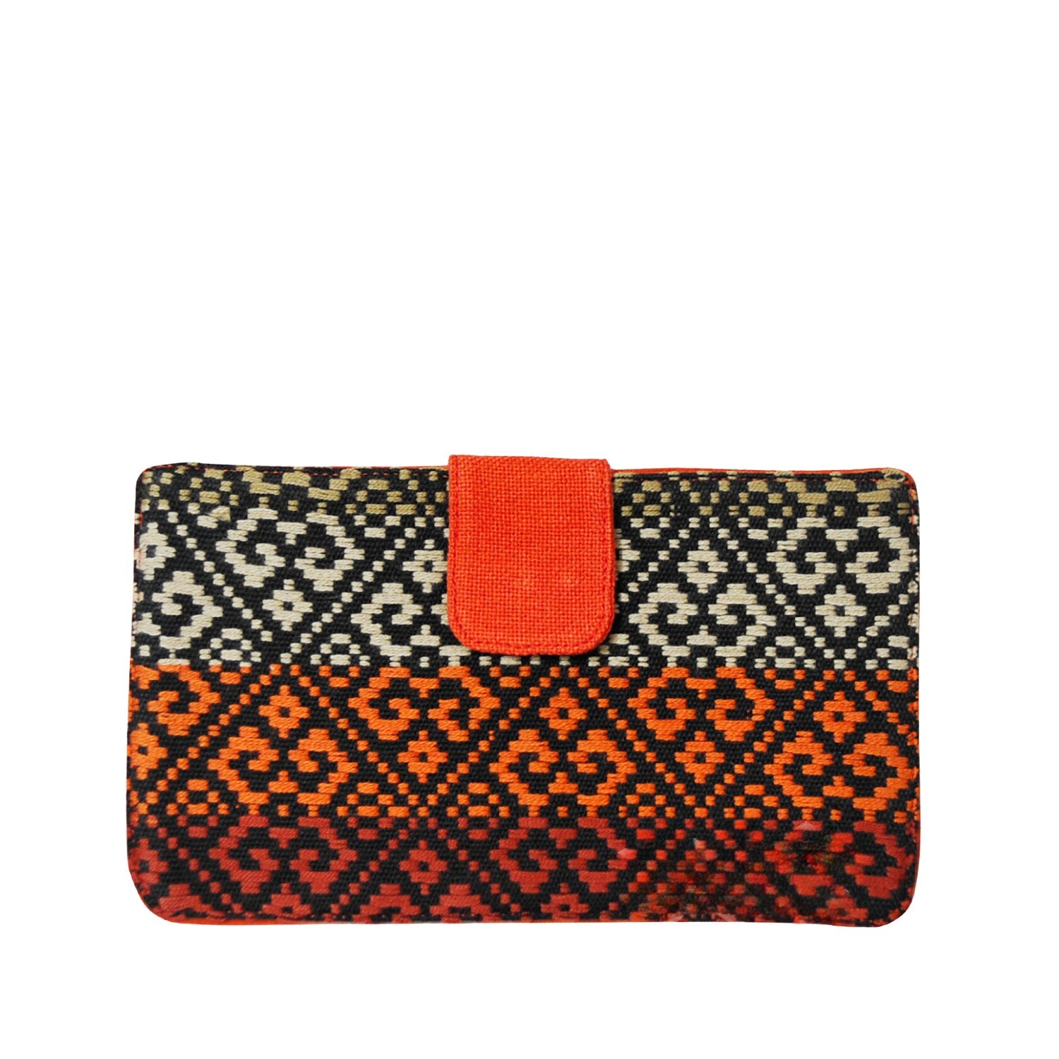 Hand-Woven Brocade Phone Bag