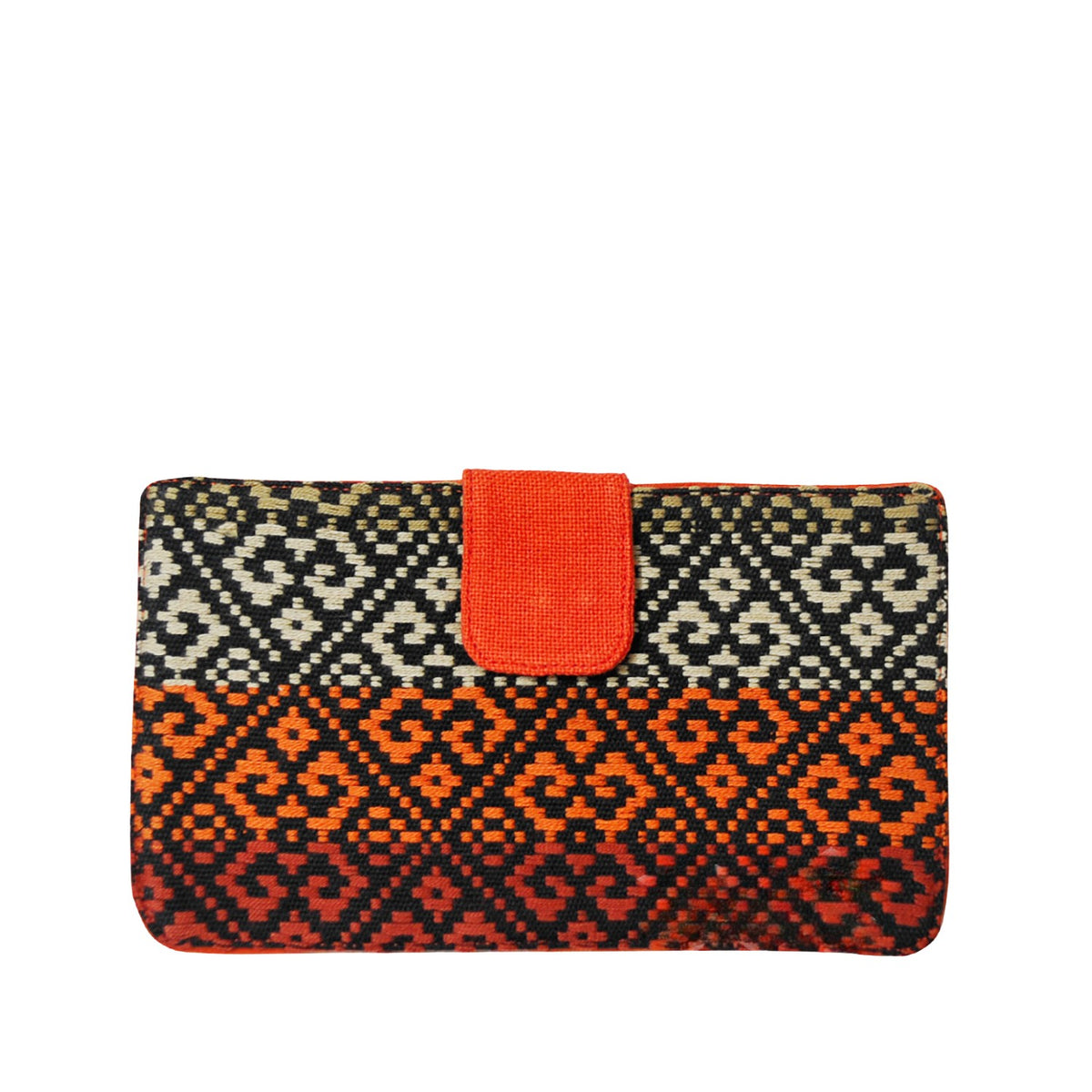 Hand-Woven Brocade Phone Bag