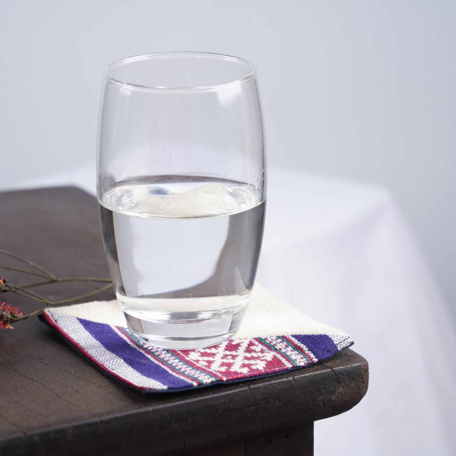 Hand-Woven Brocade Coasters