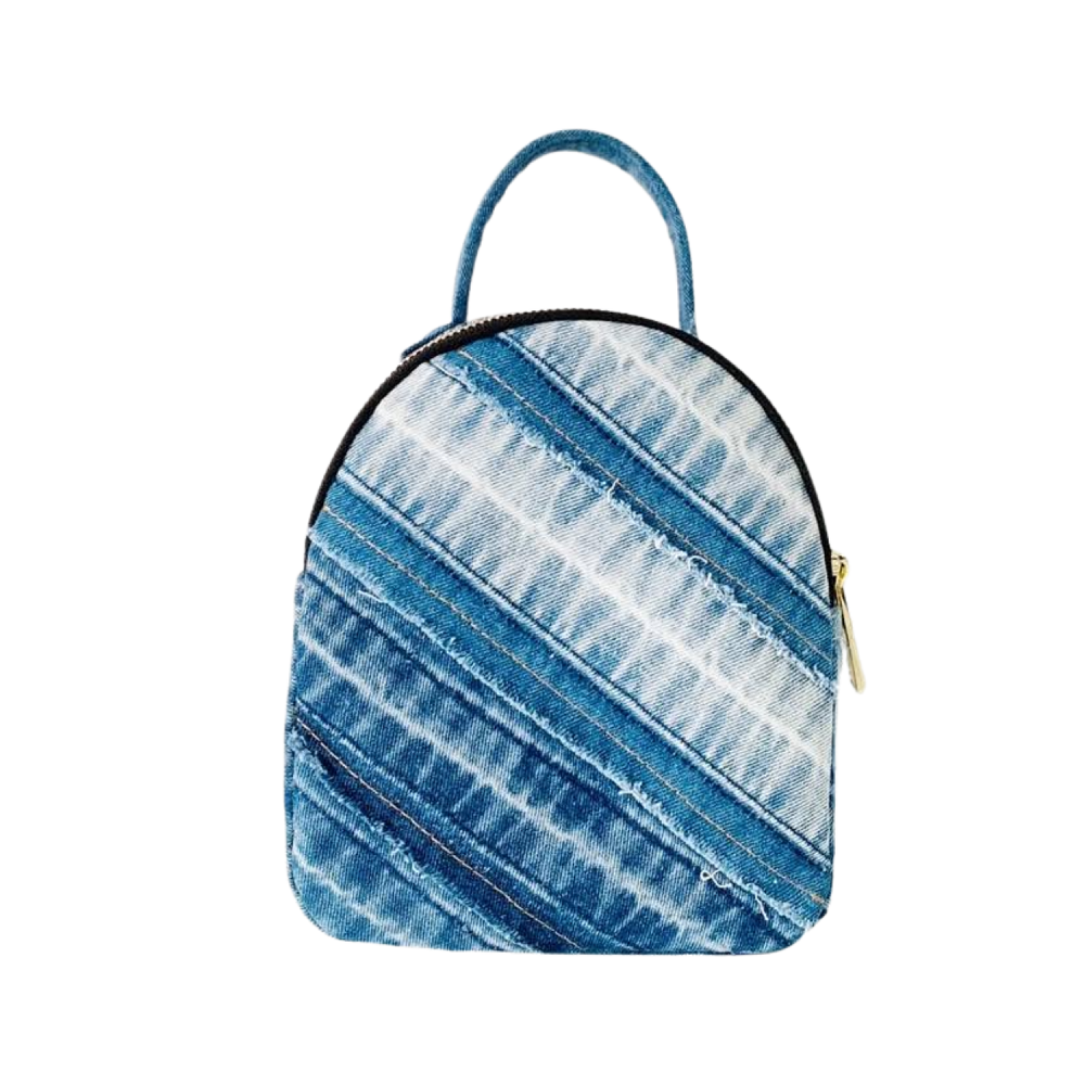 Handmade Upcycled Denim Hand Bag