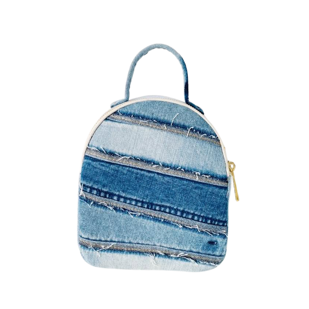 Handmade Upcycled Denim Hand Bag