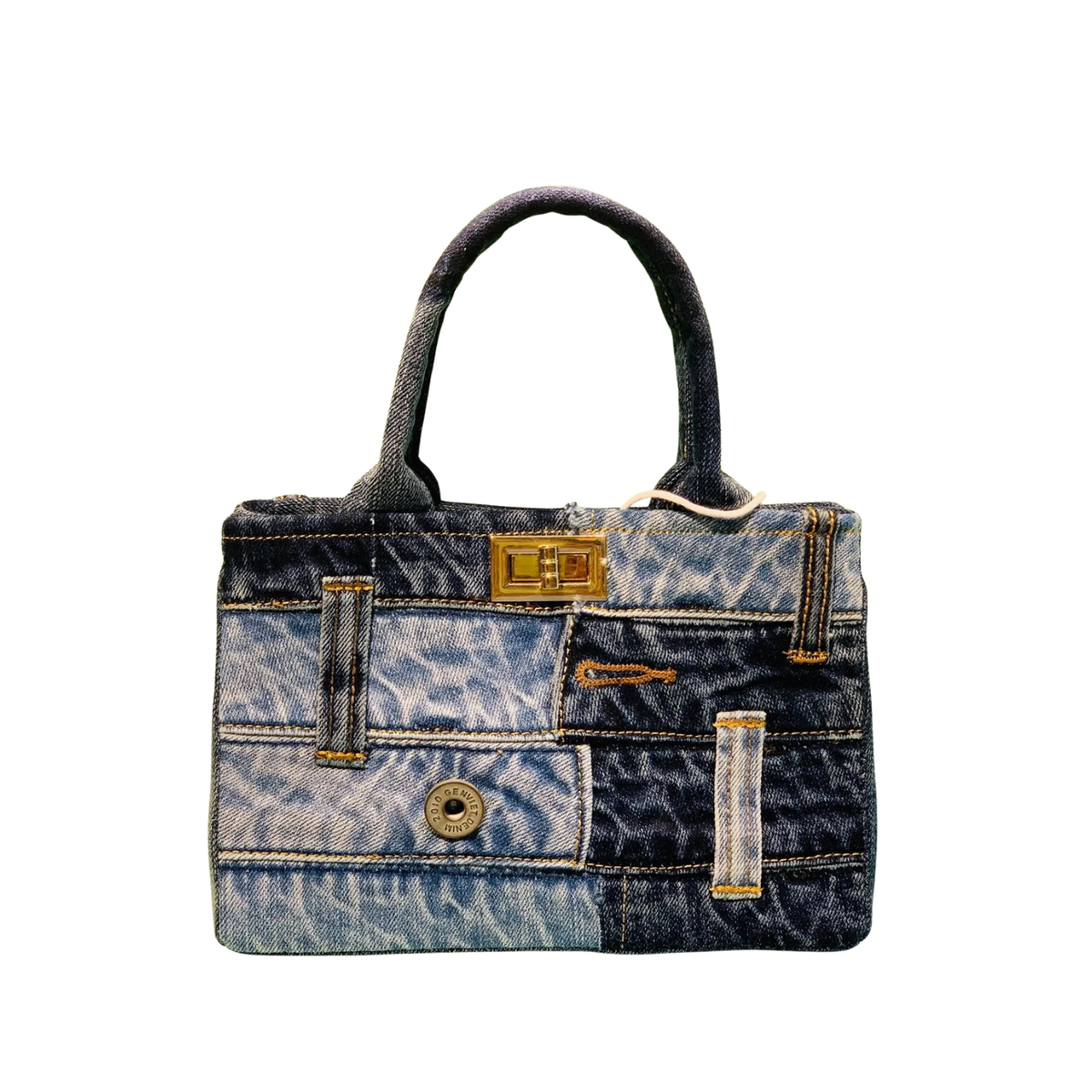 Handmade Upcycled Denim Hand Bag