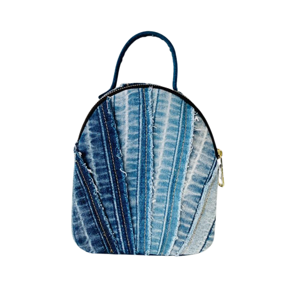 Handmade Upcycled Denim Hand Bag