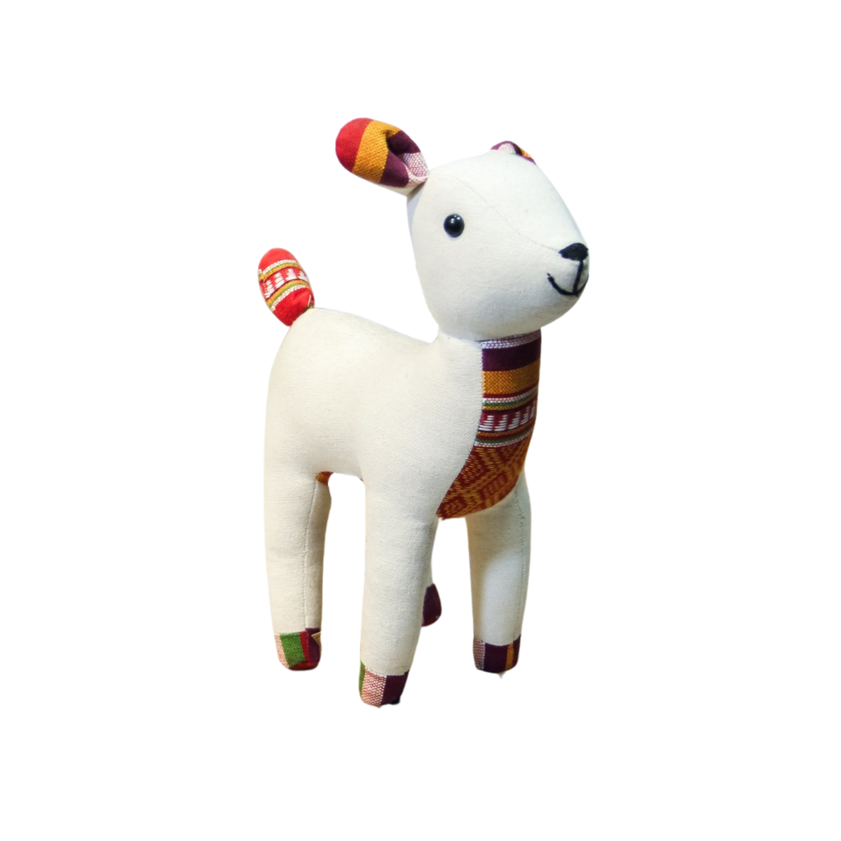 Hand-Woven Brocade Deer