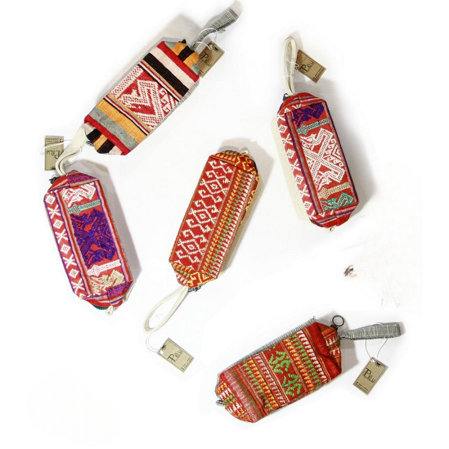 Hand-Woven Brocade Pen Box
