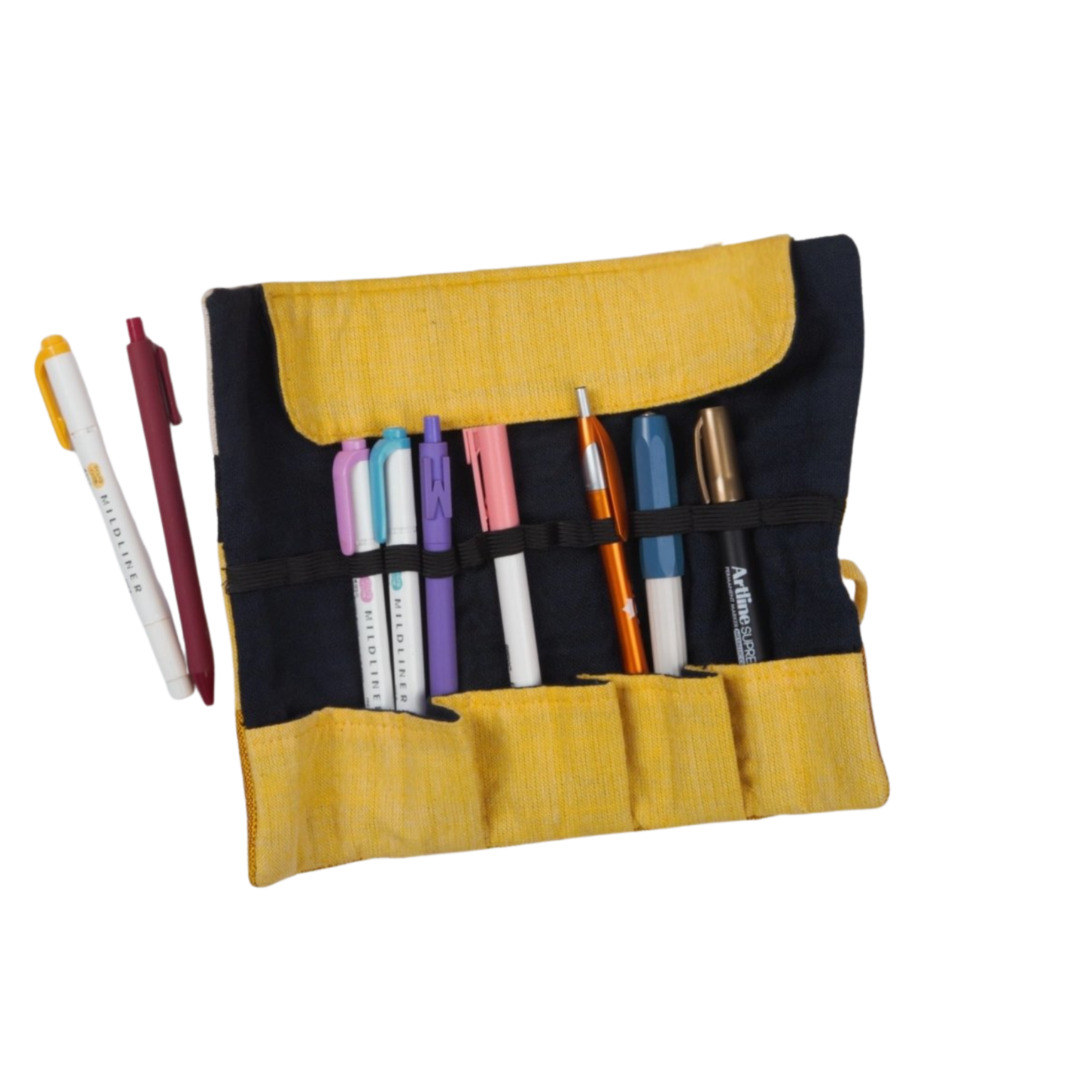 Hand-Woven Brocade Pen Box
