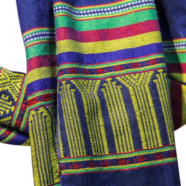 Hand-Woven Brocade Scarves 1