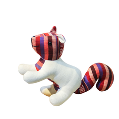 Hand-Woven Brocade Squirrel