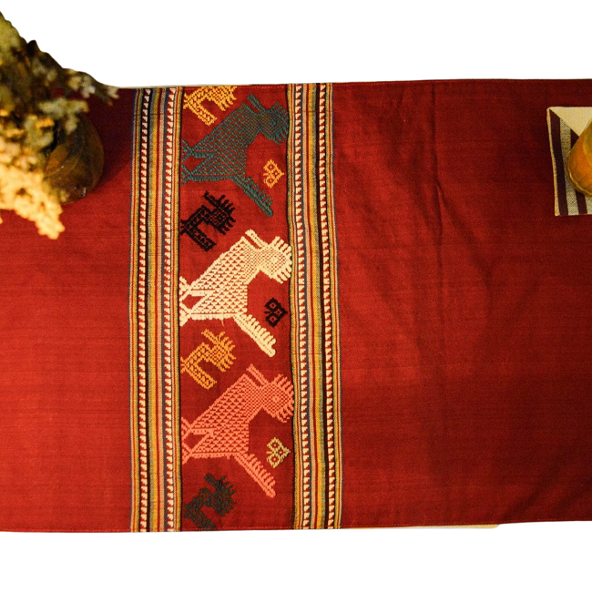 Hand-Woven Decorative Mat