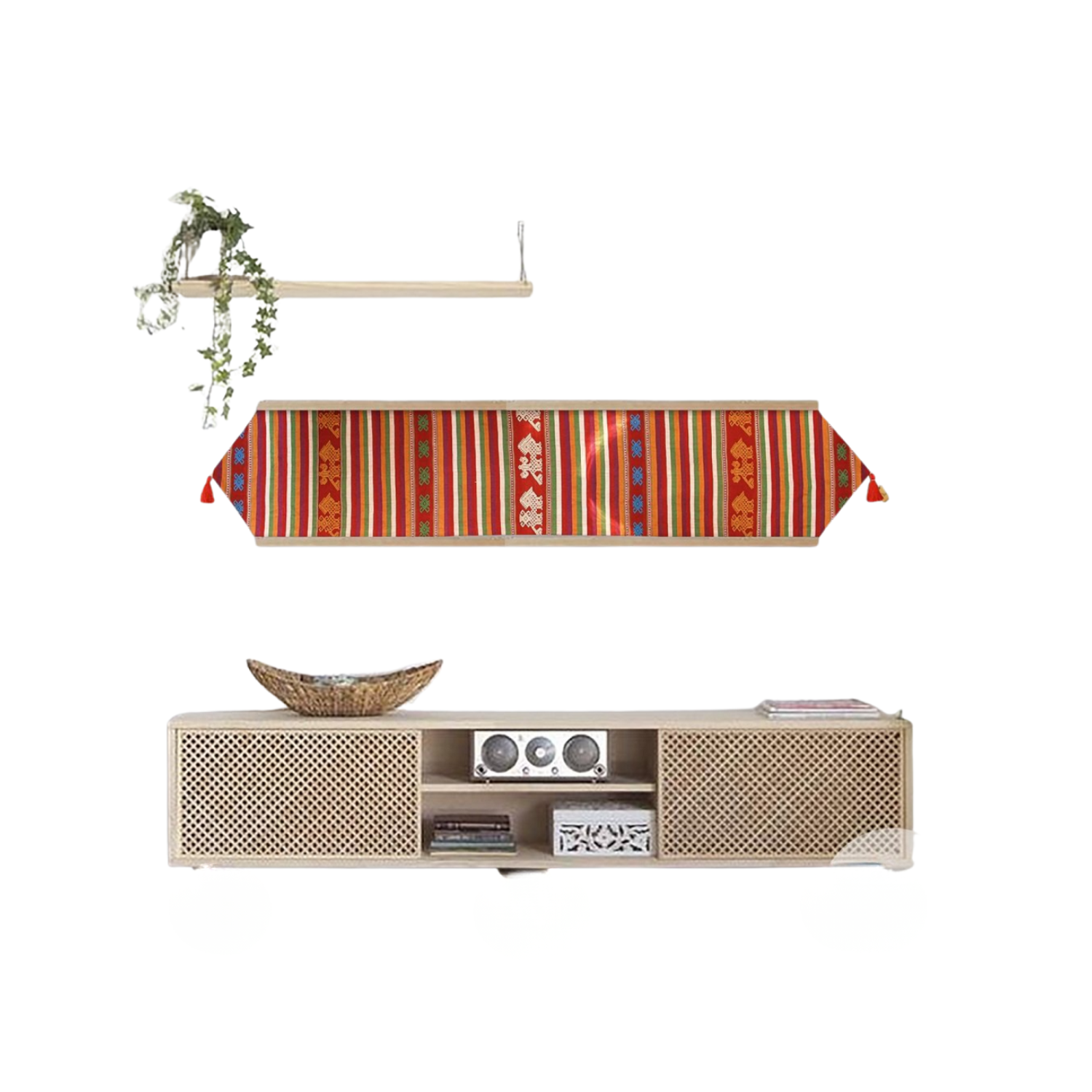 Hand-Woven Decorative Mat