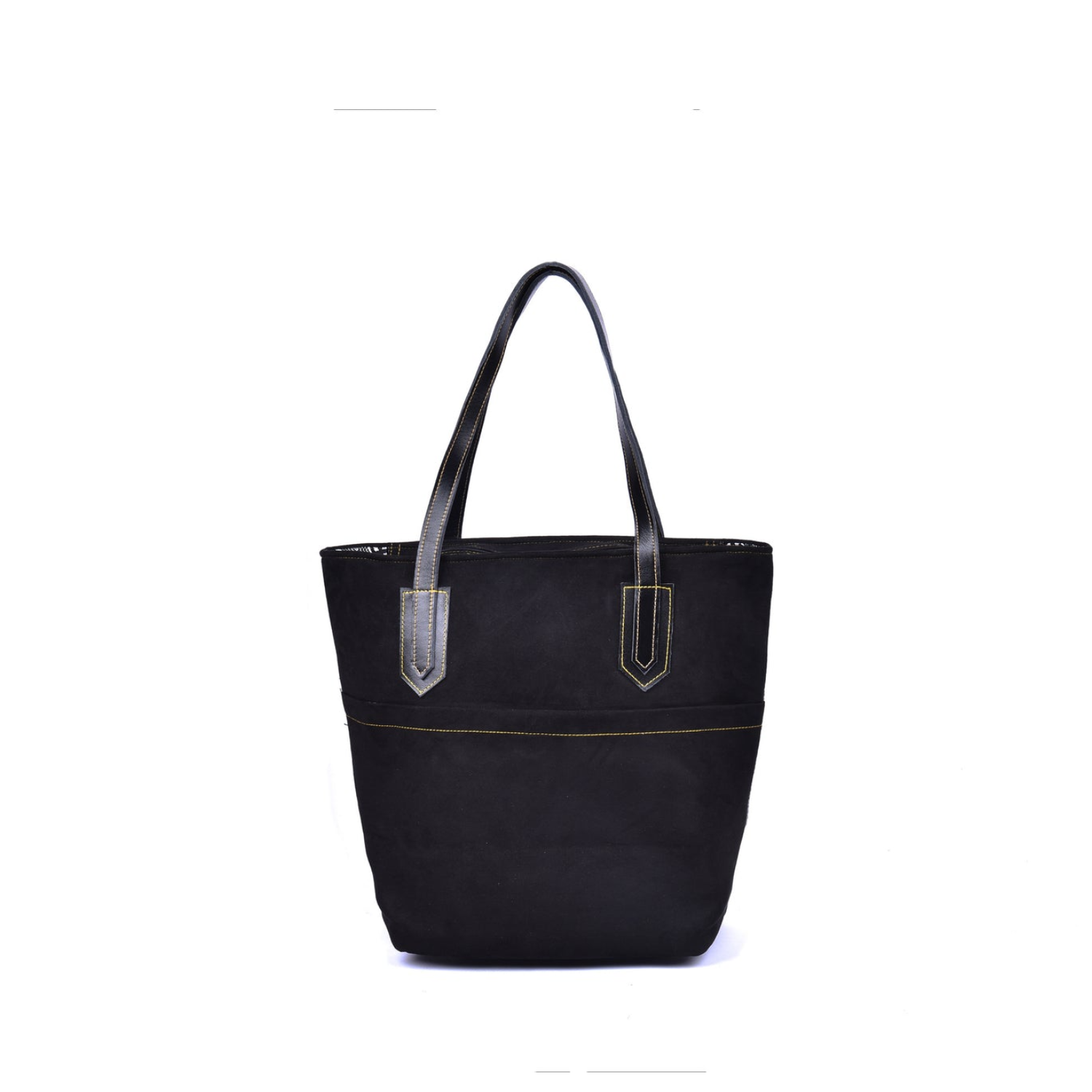 Hand-Woven Rectangular Brocade Bag