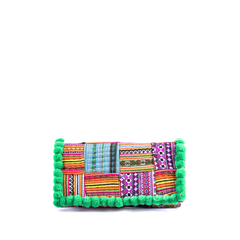 Hand-Woven Rectangular Folding Brocade Wallet