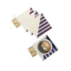 Hand-Woven Brocade Coasters