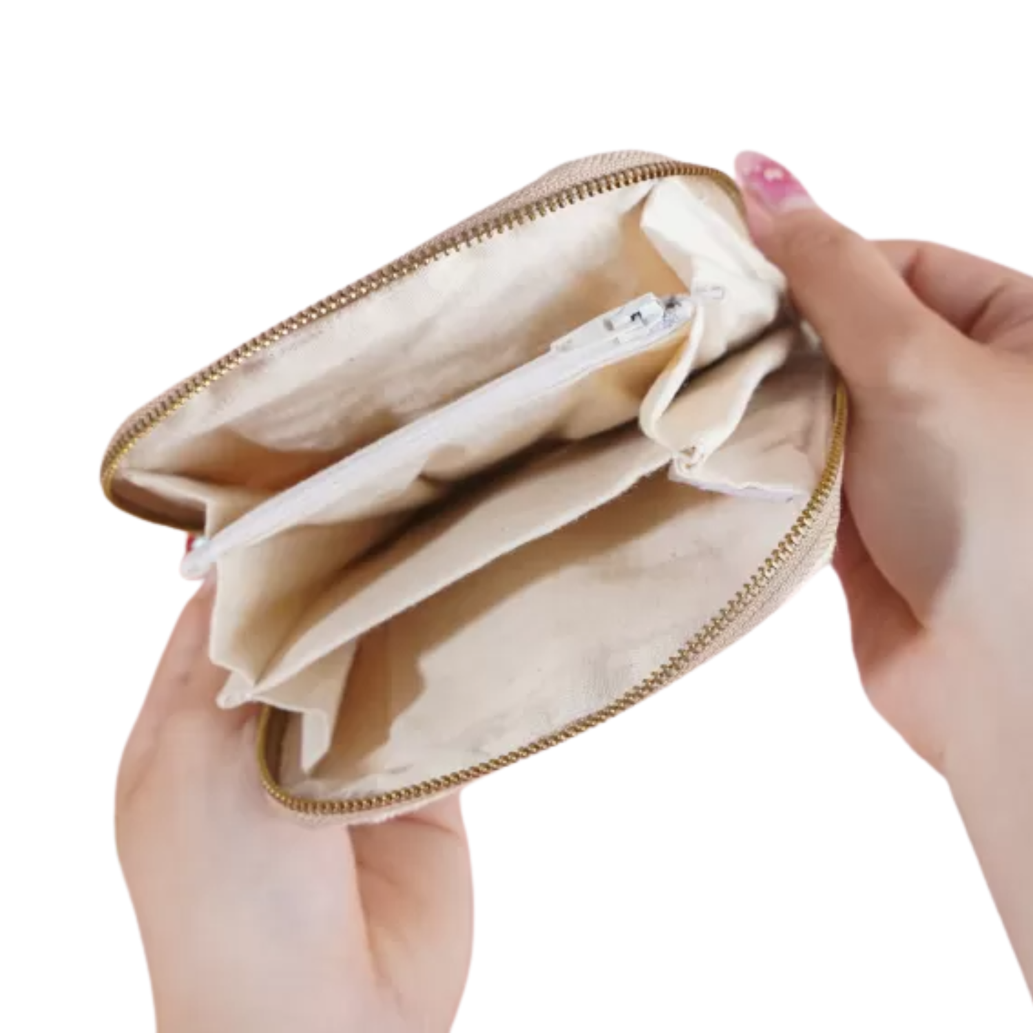 Hand-Woven Square Brocade Wallet