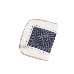 Hand-Woven Square Brocade Wallet