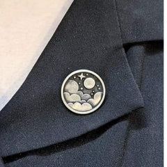 Handcrafted 925 Fine Silver Buttonhole 1