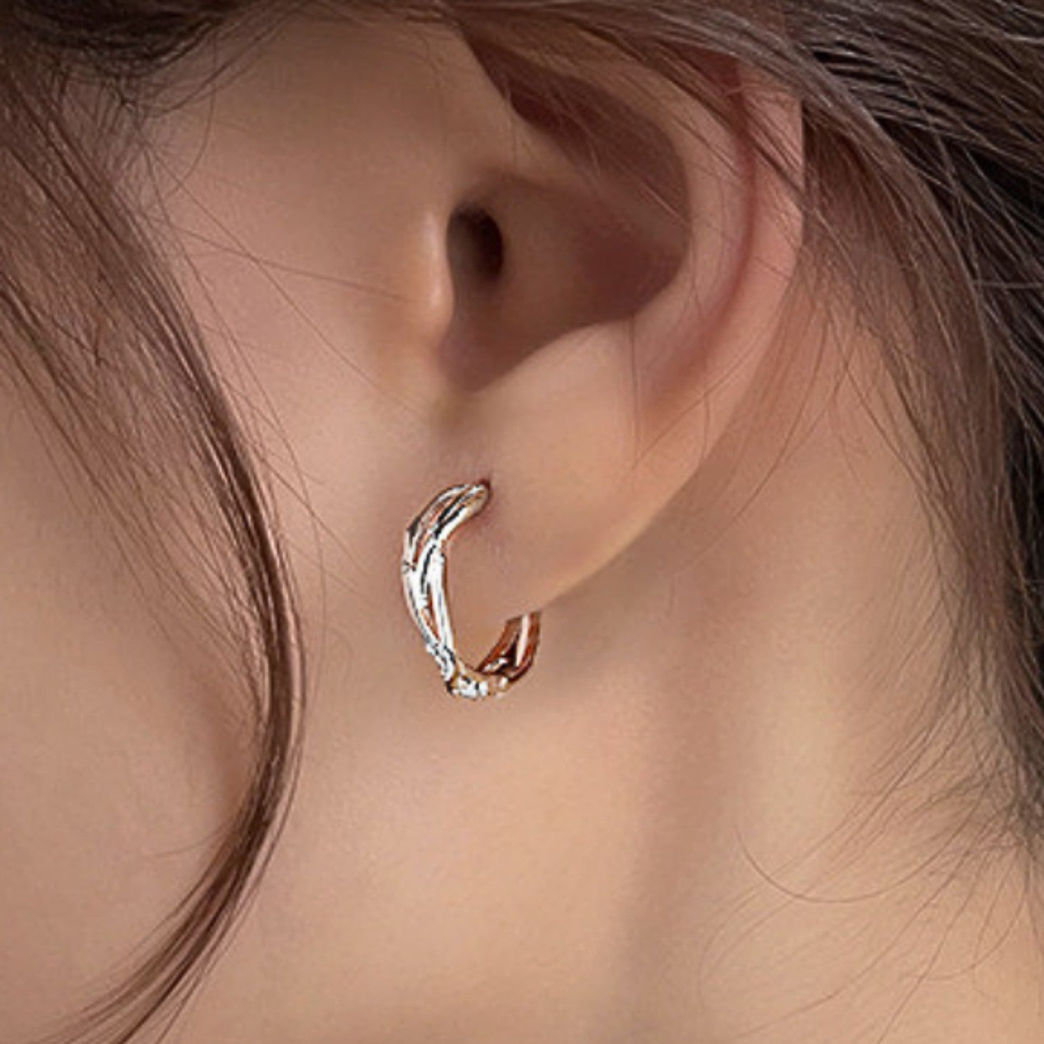 Handcrafted 925 Fine Silver Earring 102