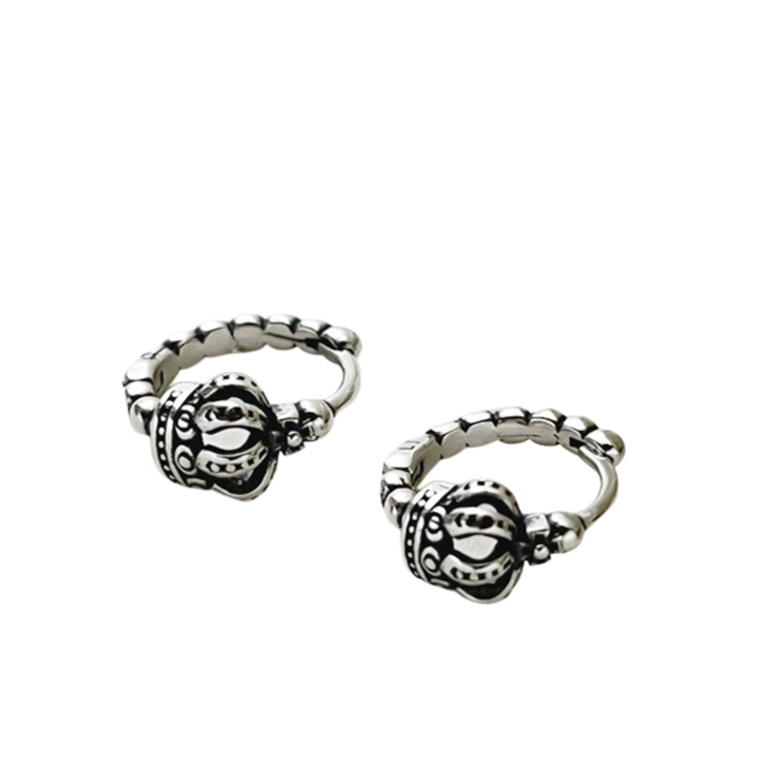 Handcrafted 925 Fine Silver Earring 105