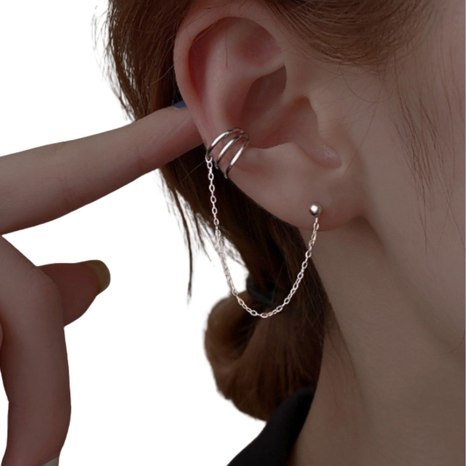 Handcrafted 925 Fine Silver Earring 112