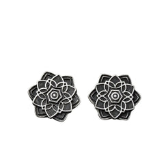 Handcrafted 925 Fine Silver Earring 37