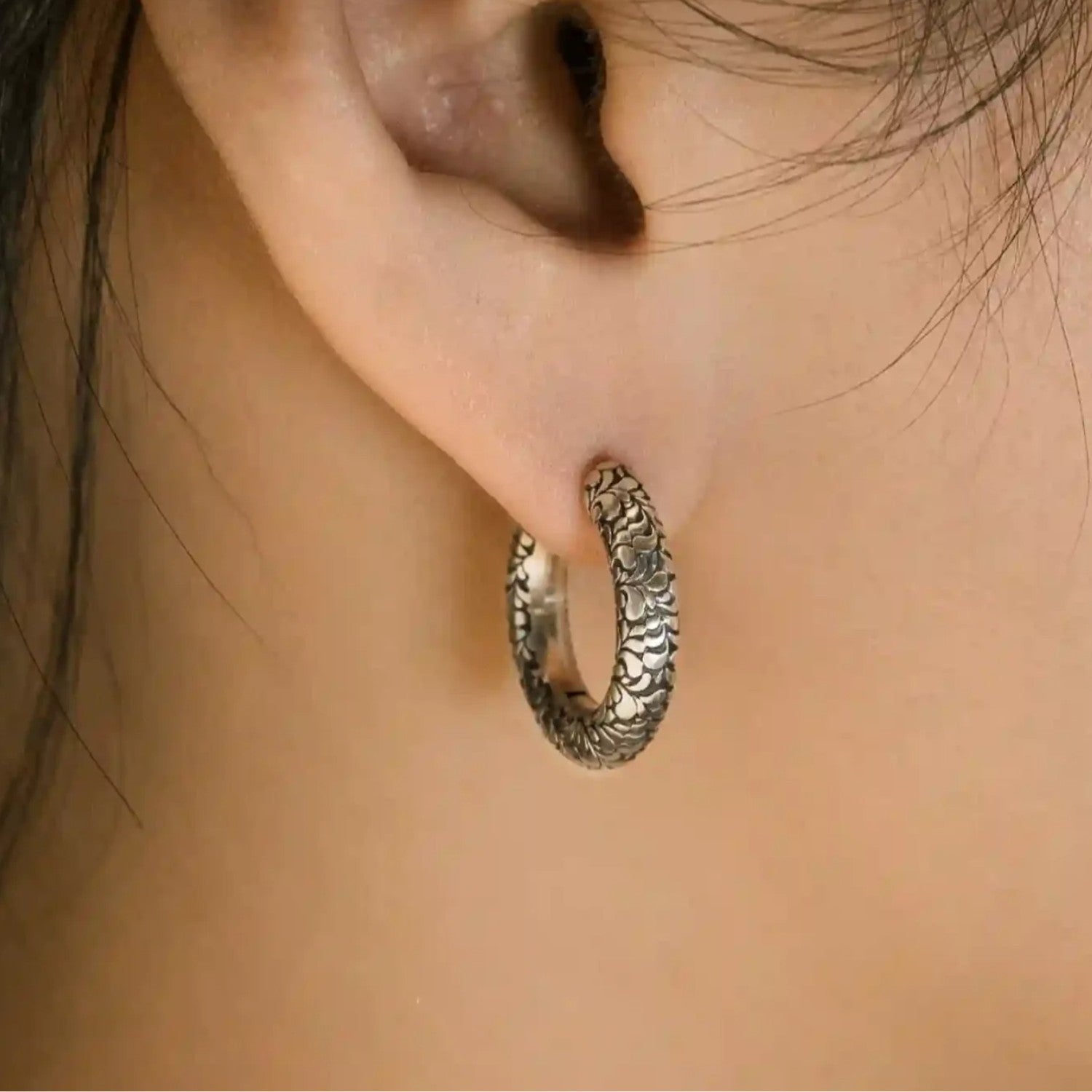 Handcrafted 925 Fine Silver Earring 41