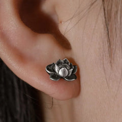 Handcrafted 925 Fine Silver Earring 42
