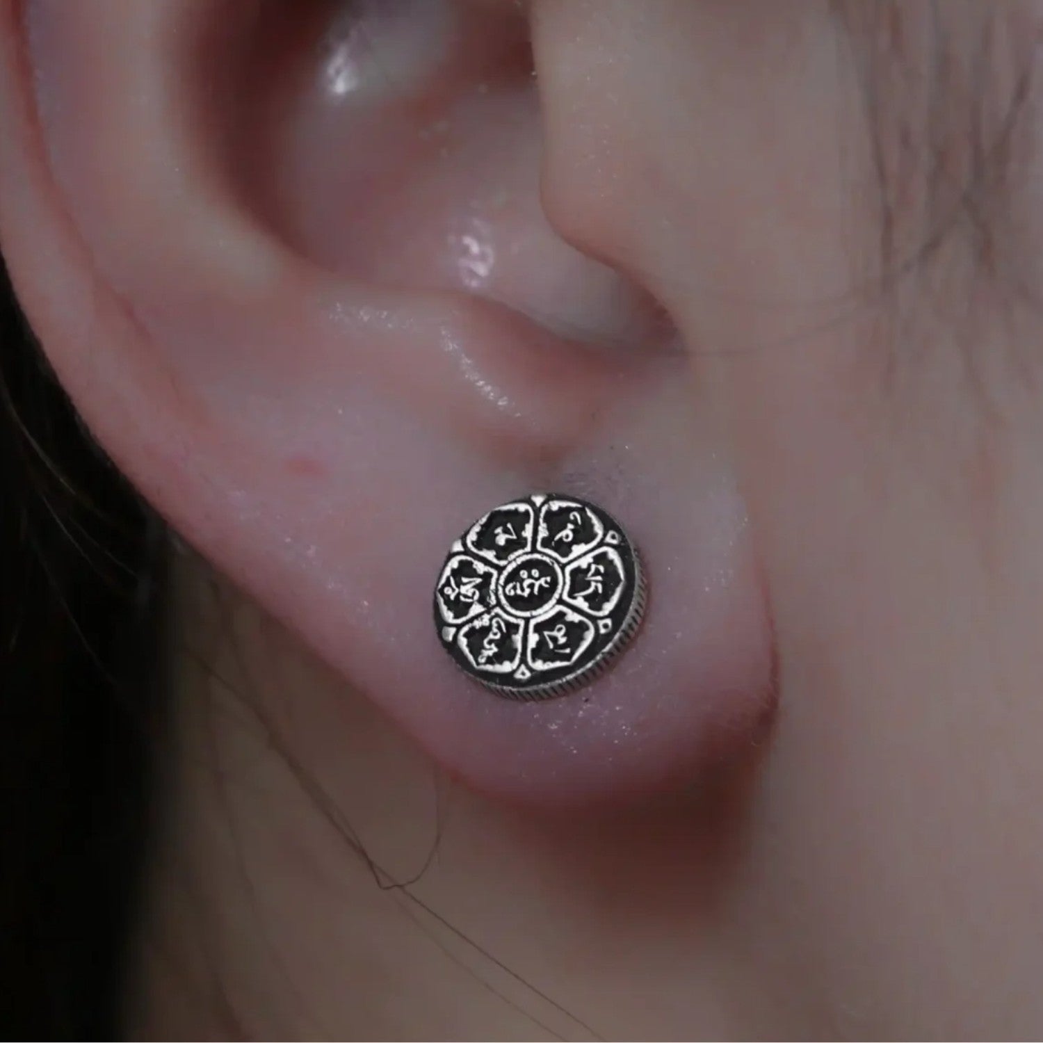 Handcrafted 925 Fine Silver Earring 46