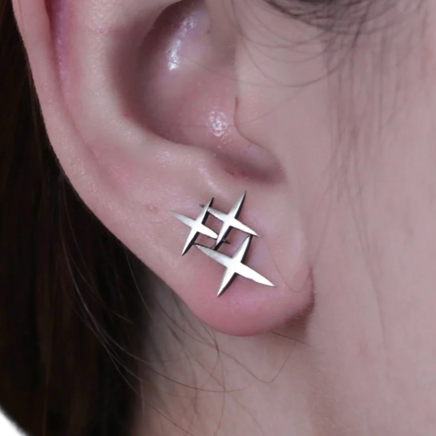 Handcrafted 925 Fine Silver Earring 52
