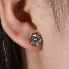 Handcrafted 925 Fine Silver Earring 59