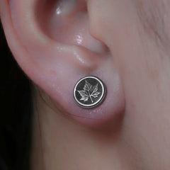 Handcrafted 925 Fine Silver Earring 77