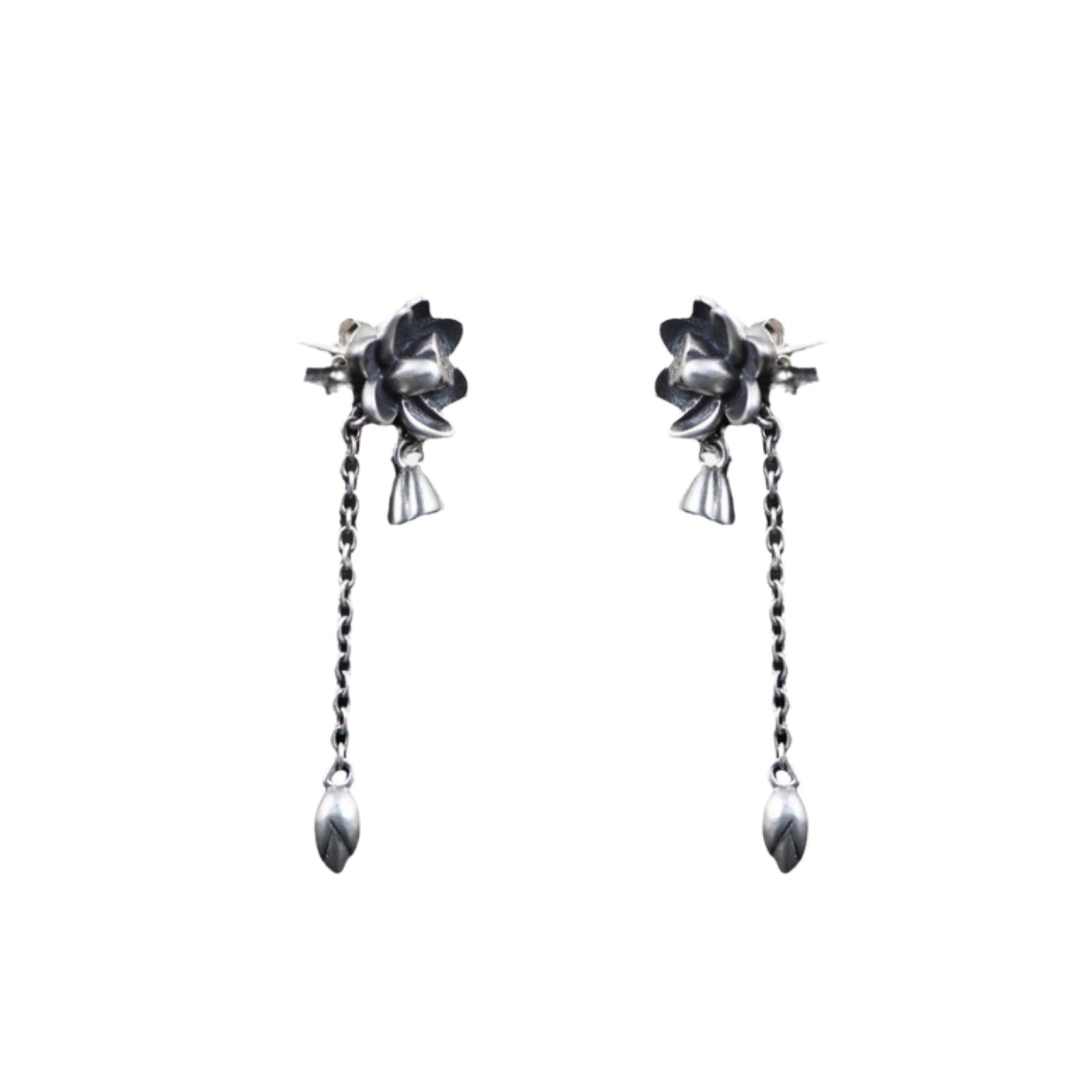 Handcrafted 925 Fine Silver Earring 89
