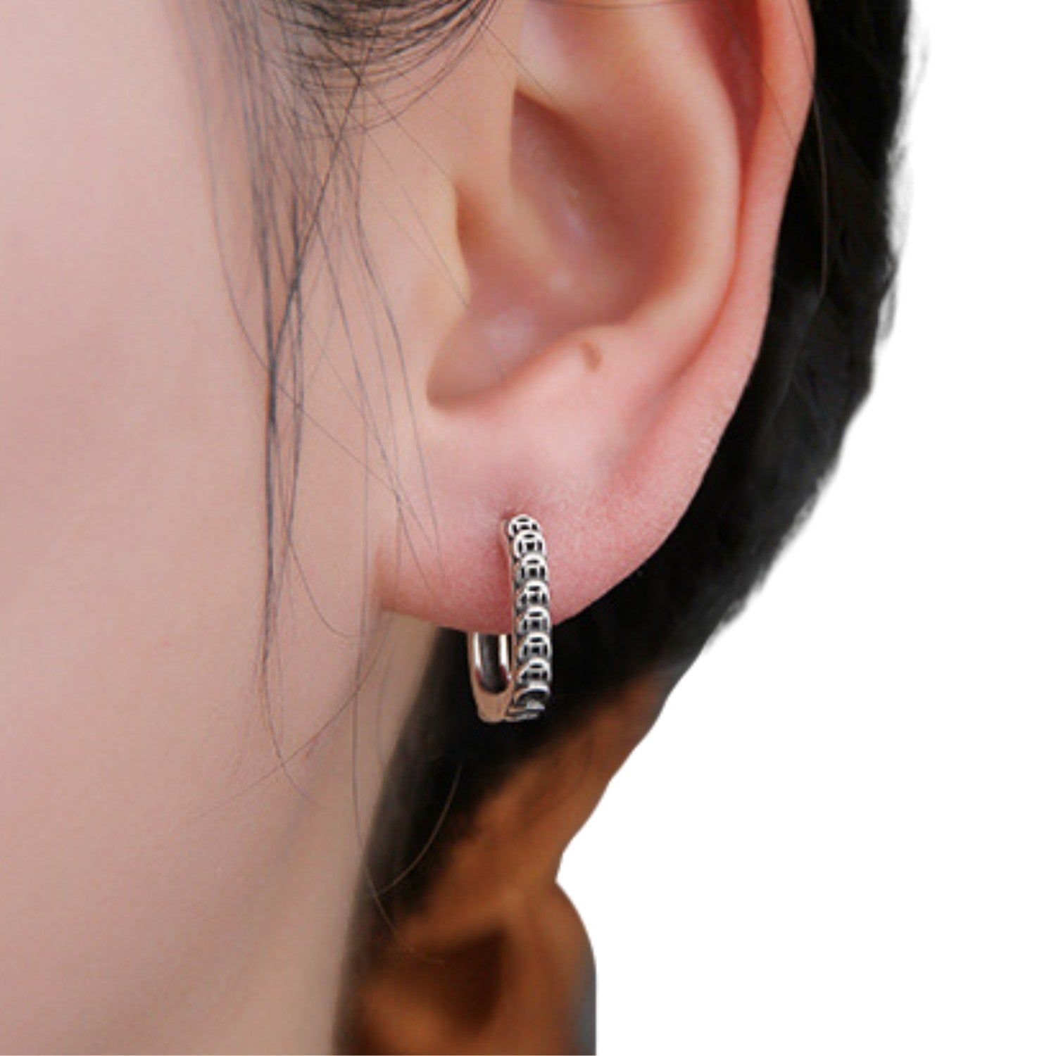 Handcrafted 925 Fine Silver Earring 92
