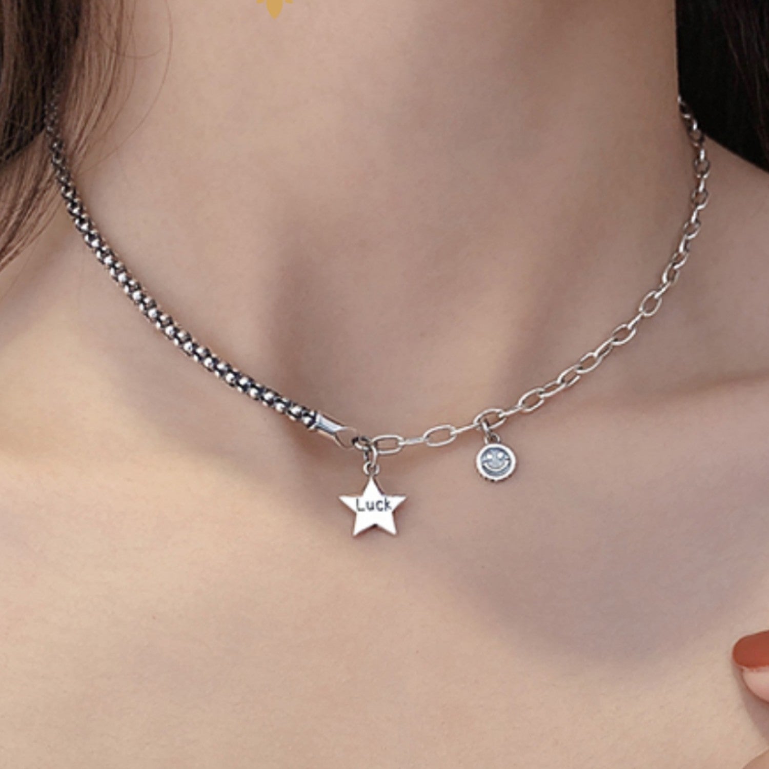 Handcrafted 925 Fine Silver Necklace 19