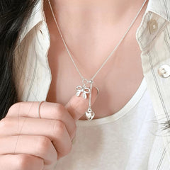 Handcrafted 925 Fine Silver Necklace 33
