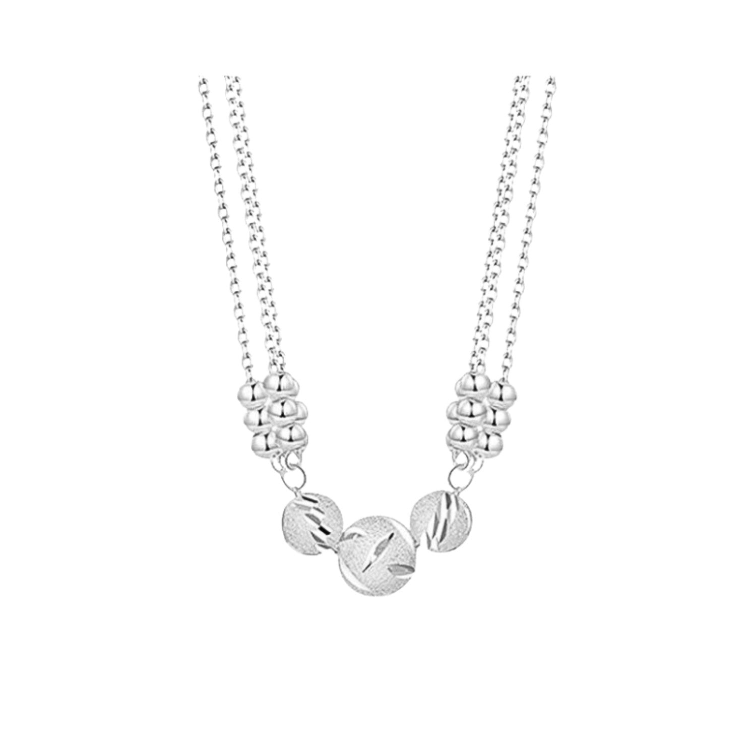 Handcrafted 925 Fine Silver Necklace 34