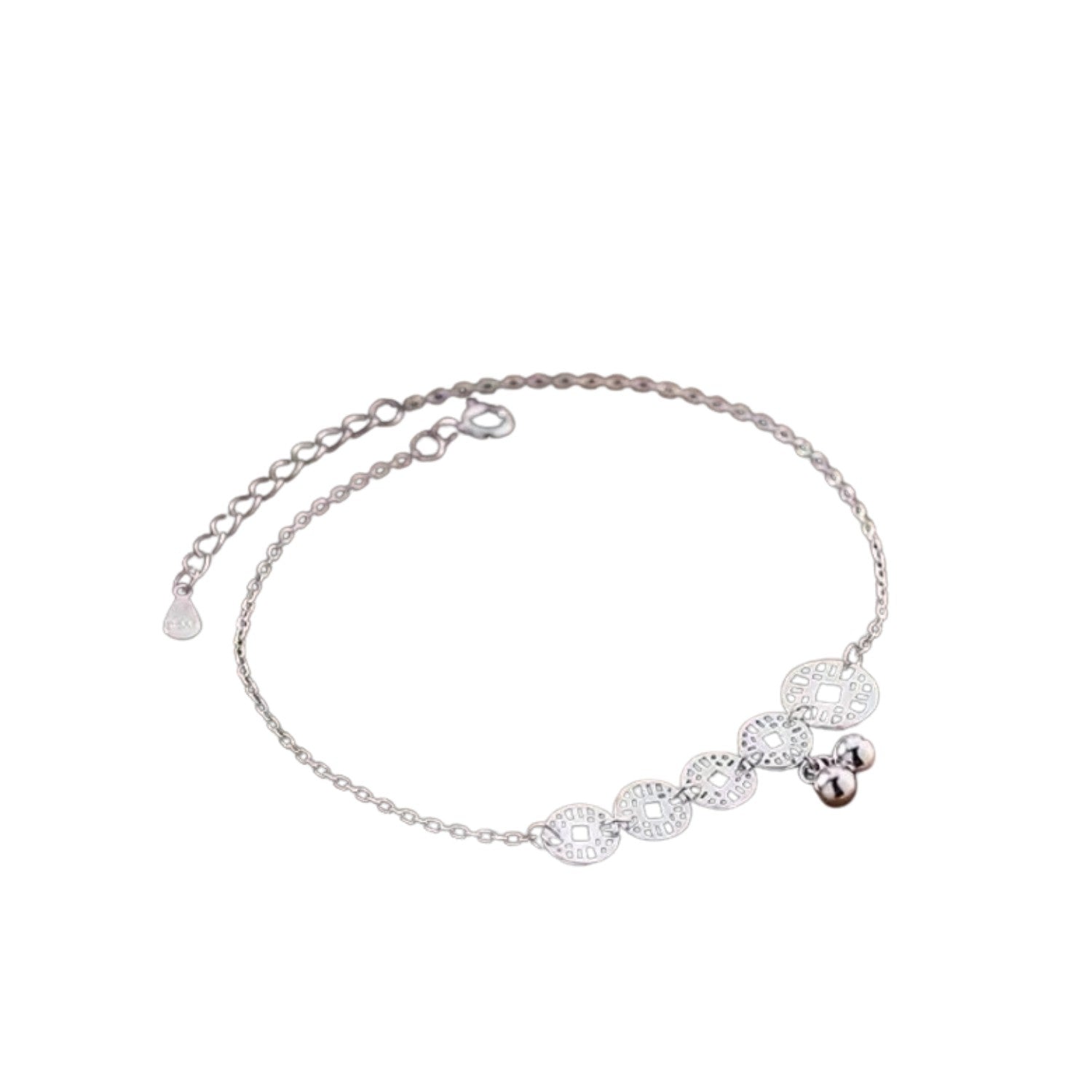 Handcrafted 925 Sterling Silver Anklet 3