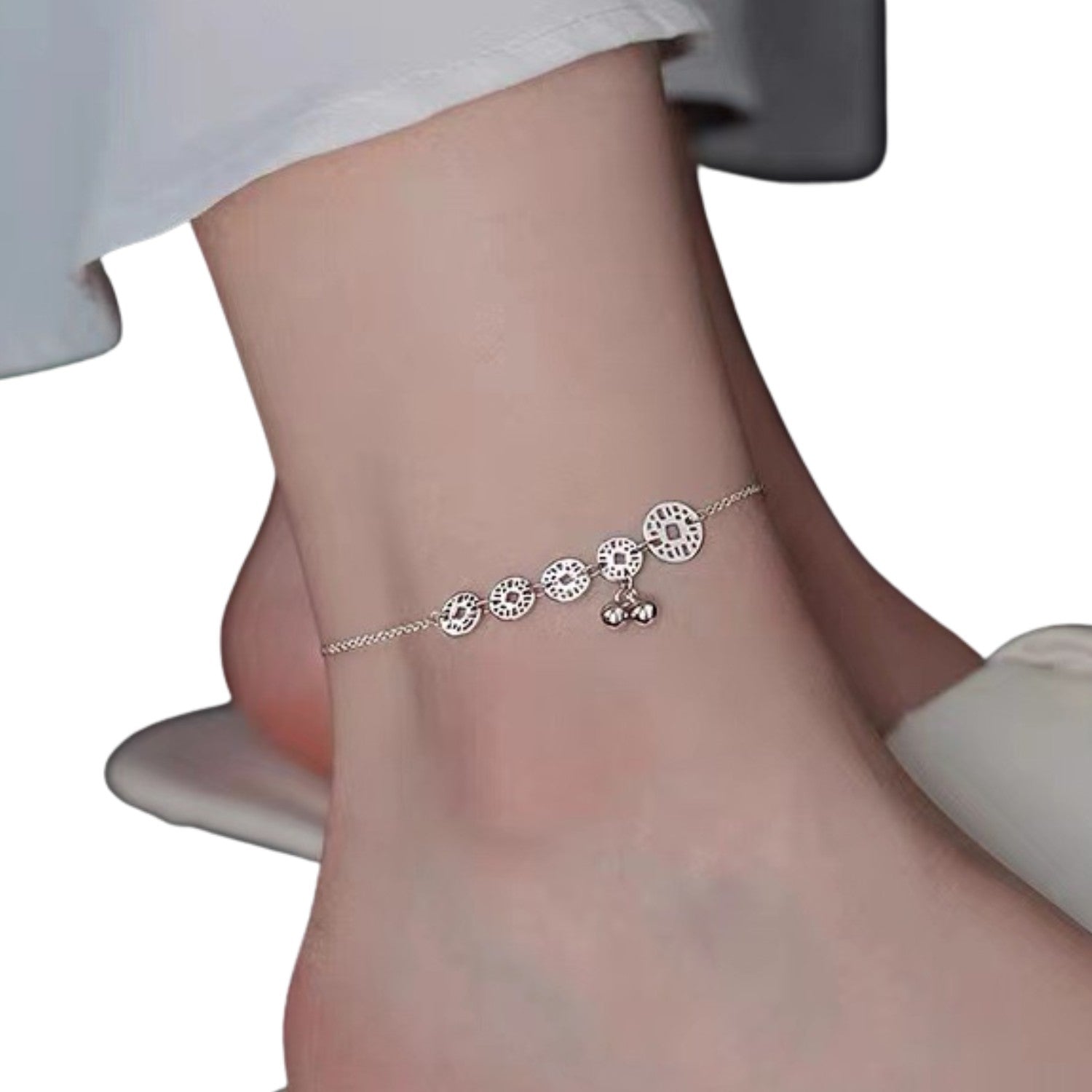 Handcrafted 925 Sterling Silver Anklet 3