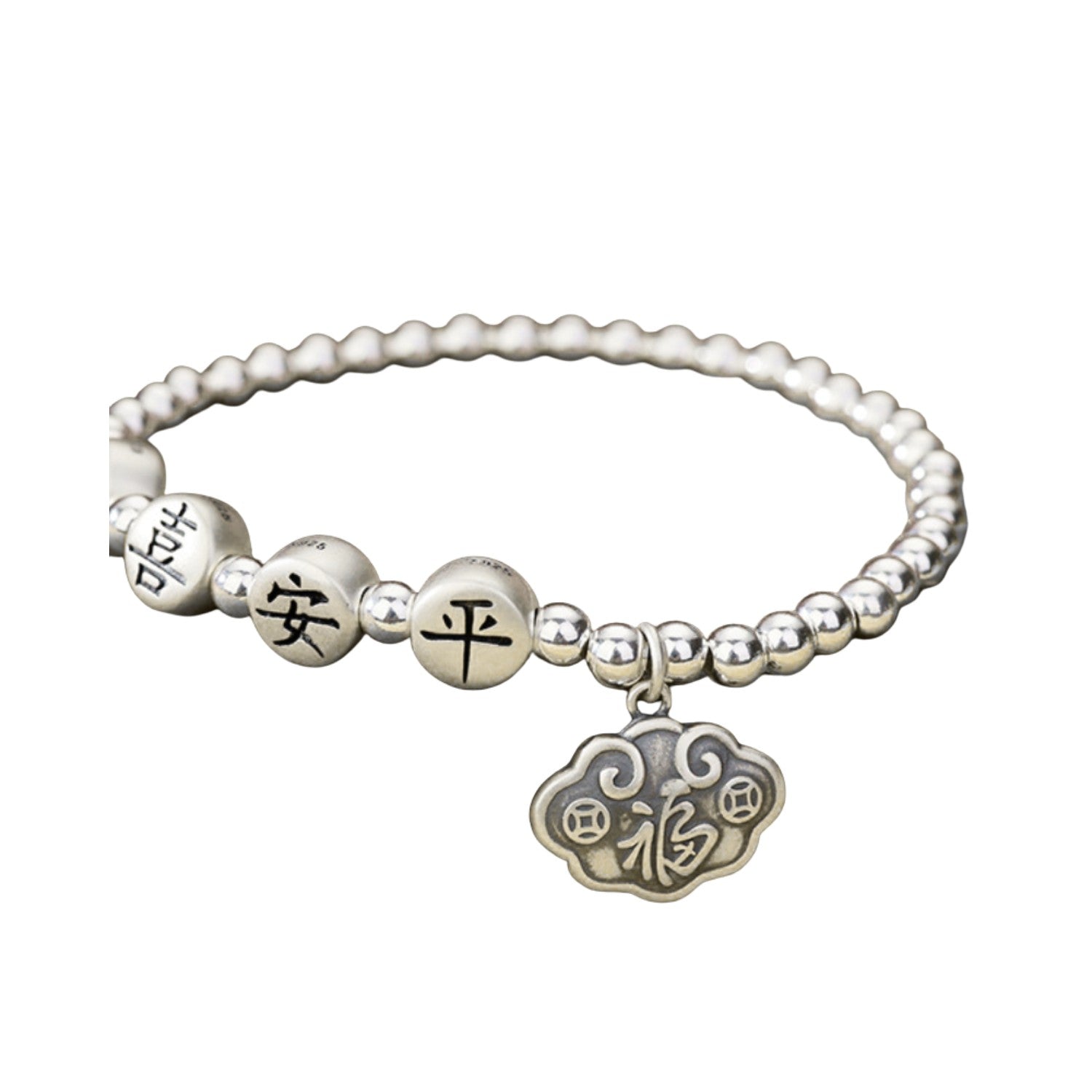 Handcrafted 925 Sterling Silver Bracelet 102