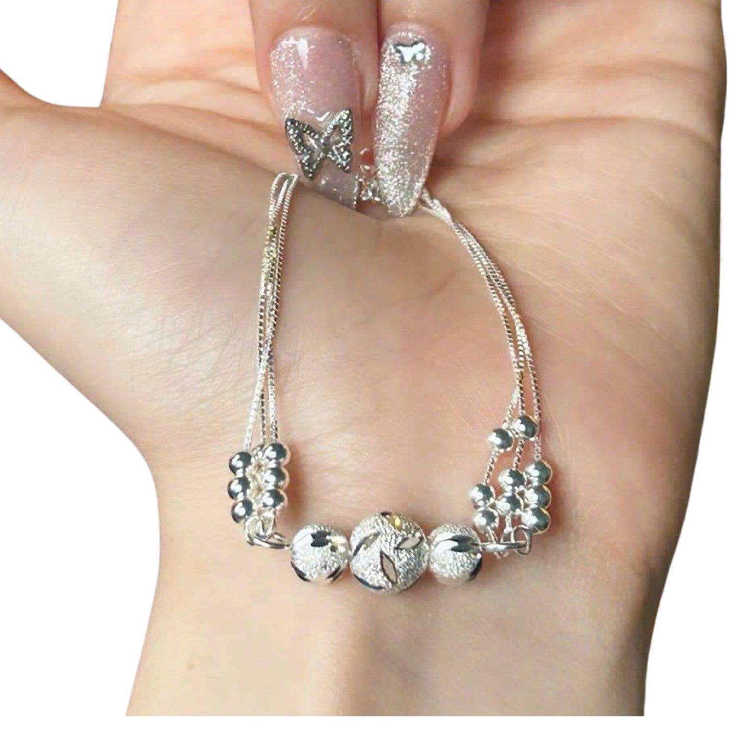 Handcrafted 925 Sterling Silver Bracelet 109