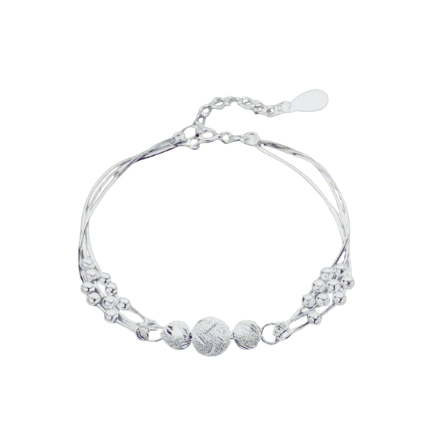 Handcrafted 925 Sterling Silver Bracelet 109