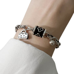 Handcrafted 925 Sterling Silver Bracelet 110