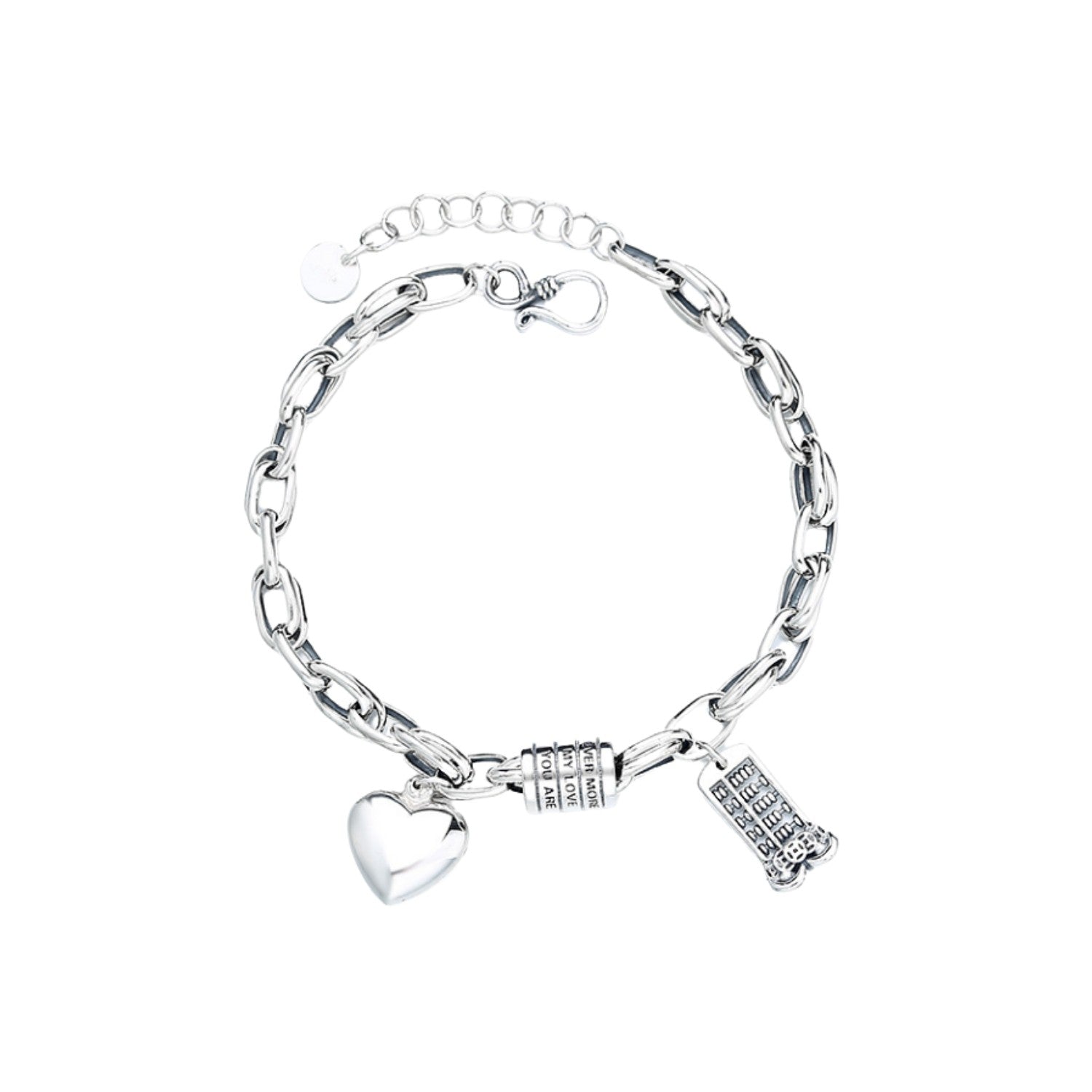 Handcrafted 925 Sterling Silver Bracelet 114