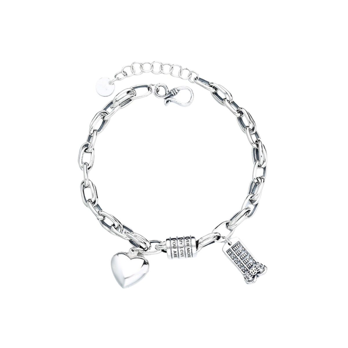 Handcrafted 925 Sterling Silver Bracelet 114