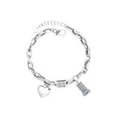 Handcrafted 925 Sterling Silver Bracelet 114