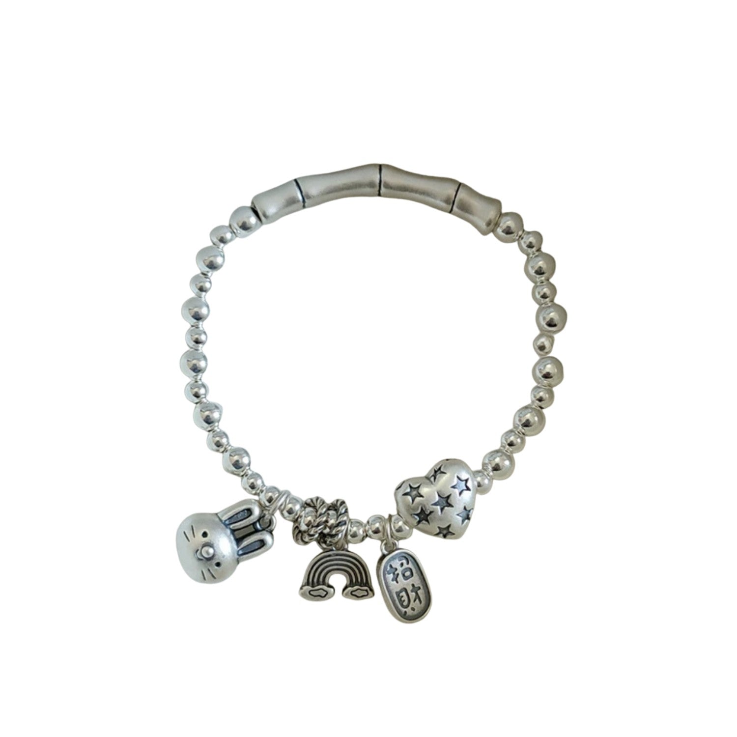 Handcrafted 925 Sterling Silver Bracelet 115